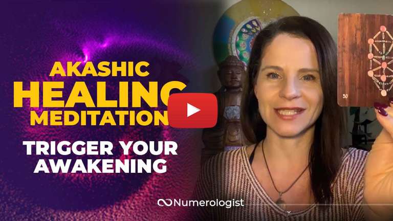 Akashic Clearing Meditation YouTube Thumbnail - Patricia Missakian