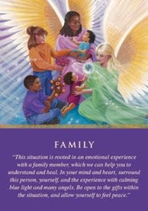 angel message connect with family