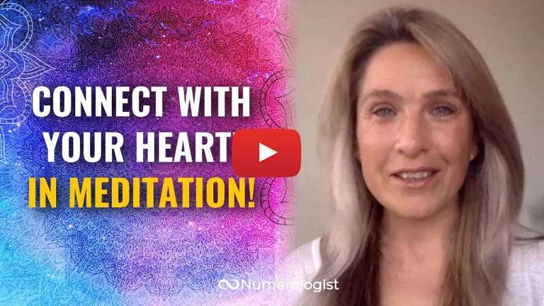 connect with your heart in meditation