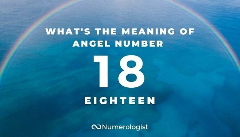 angel number 18