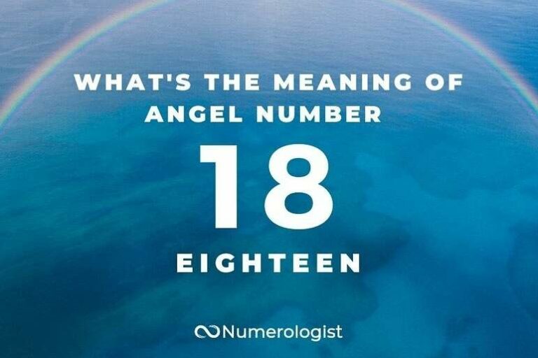angel number 18