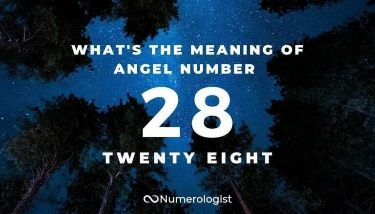 angel number 28