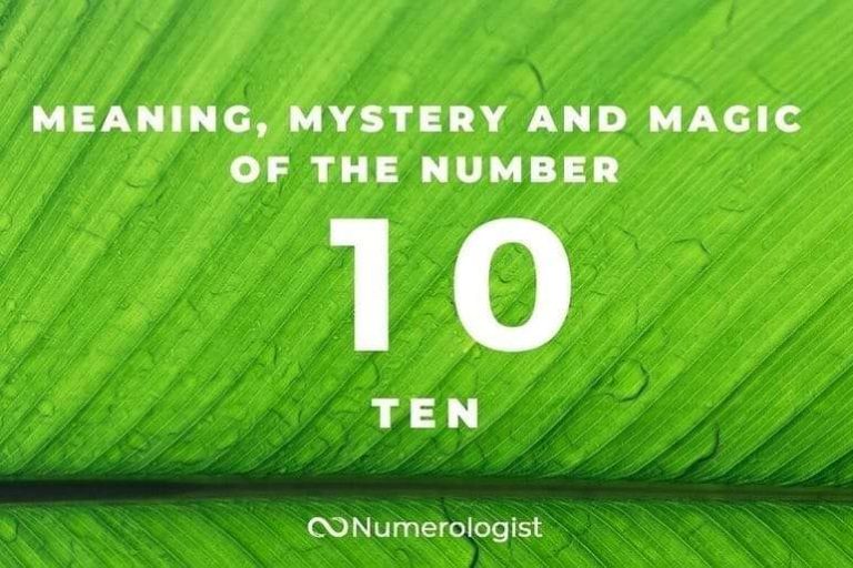 no 10 meaning