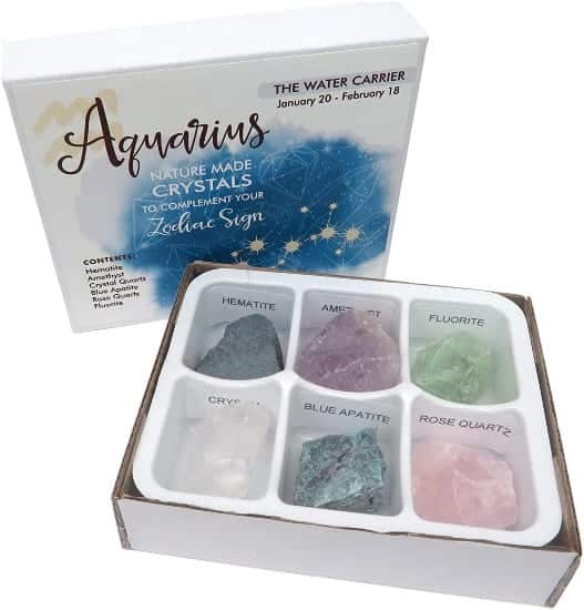 Aquarius gift guide - crystal box