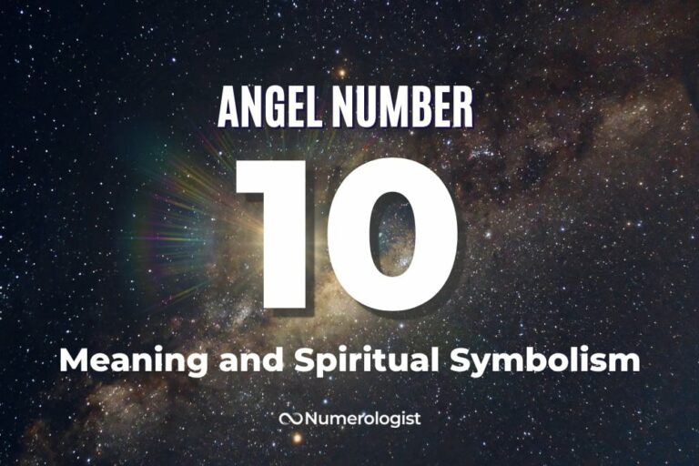 angel number 10 meaning and spiritual symbolism