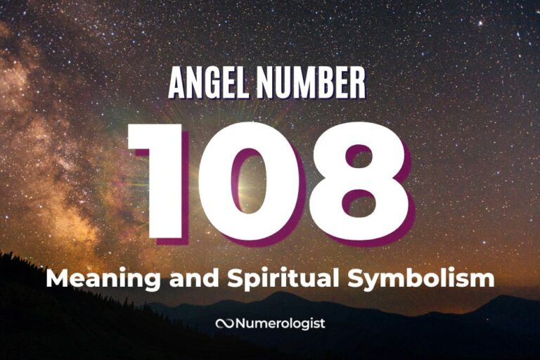 angel number 108 meaning and spiritual symbolism